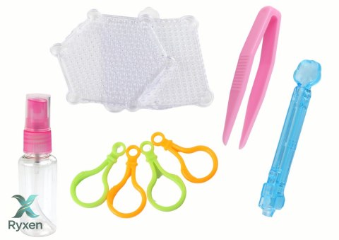 Zestaw Koralików Wodnych DIY Magiczne Koraliki 8 Kolorów Świnki LEAN TOYS