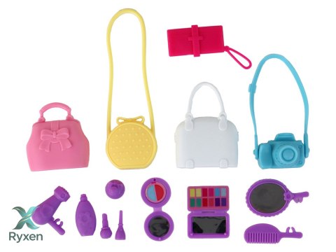 Zestaw Lalka Anlily Torebki Zestaw Do Stylizacji LEAN TOYS