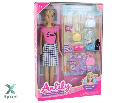 Zestaw Lalka Anlily Torebki Zestaw Do Stylizacji LEAN TOYS
