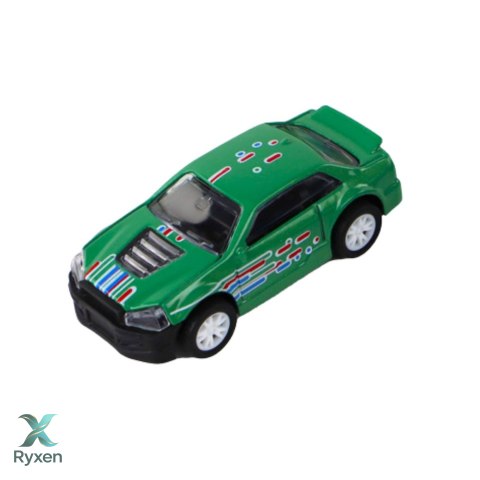 Zestaw Pojazdów Napęd Frykcyjny W Skrzynce Metal 6 ele LEAN TOYS