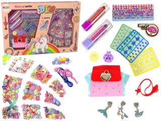 Zestaw do Makijażu i Biżuterii Kolorowy LEAN TOYS