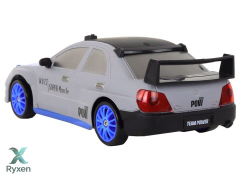 Autko Sportowe Zdalnie Sterowane R/C 1:24 Szare Wymienne Koła LEAN TOYS