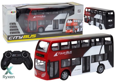 Autobus Dwupiętrowy Zdalnie Sterowany RC Światła LEAN TOYS