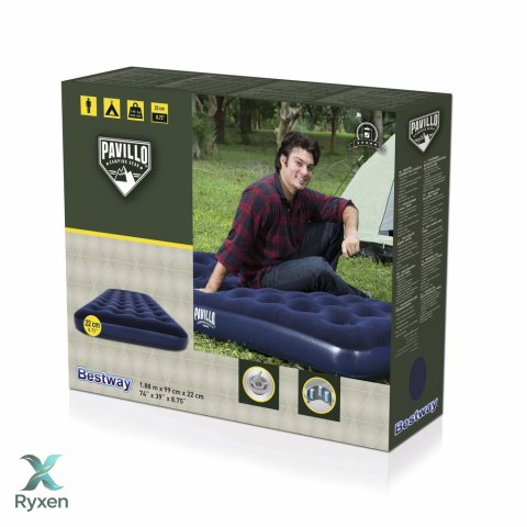 Dmuchany Materac 188 x 99 x 22 cm Bestway 67001 BESTWAY