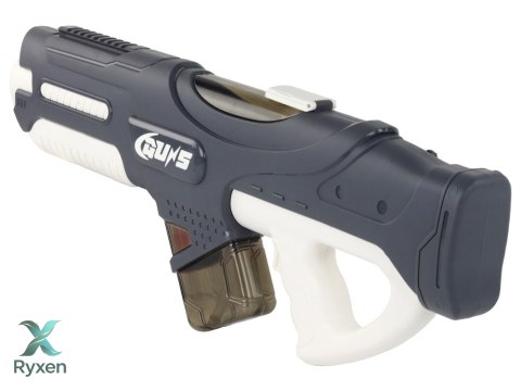 Duży Pistolet Na Wodę Szary 750ml Okulary LEAN TOYS