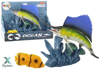 Figurka Ryba Miecznik Włócznik Rafa Koralowa Rybki LEAN TOYS