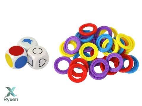 Gra Planszowa Logiczna Na Refleks i Spostrzegawczość LEAN TOYS
