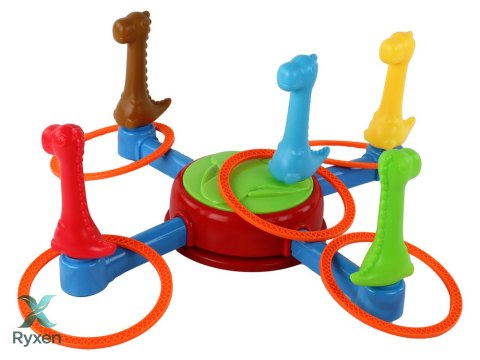 Gra Zabawka Zręcznościowa Dinozaury Ringi 360* LEAN TOYS