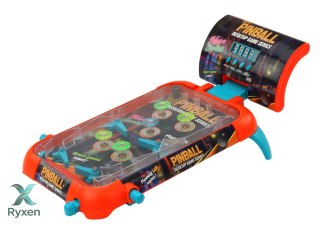 Gra Zręcznościowa Pinball Ledowe Światła Dźwięki Tablica Wyników LEAN TOYS