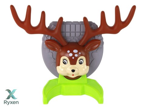 Gra Zręcznościowa Rodzinna Rzut Obręczą W Jelonka LEAN TOYS