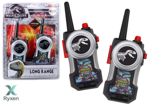 Krótkofalówki Walkie- Talkie Tropiciel Dinozaurów 30-80m Zasięgu LEAN TOYS