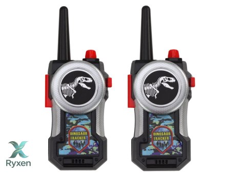 Krótkofalówki Walkie- Talkie Tropiciel Dinozaurów 30-80m Zasięgu LEAN TOYS