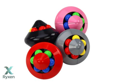 Magiczna Kula Łamigłówka Kulka Gra Logiczna Kulka Kolorowa LEAN TOYS
