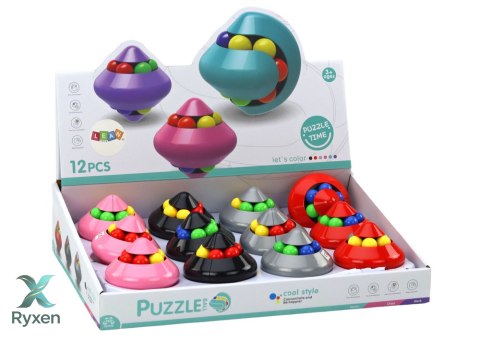 Magiczna Kula Łamigłówka Kulka Gra Logiczna Kulka Kolorowa LEAN TOYS