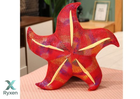Maskotka Pluszowa Rozgwiazda Czerwona Poduszka 45 cm LEAN TOYS