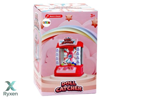 Maszyna Automat Do Łapania Lalek Gadżetów Pluszaki Kulki Różowy LEAN TOYS