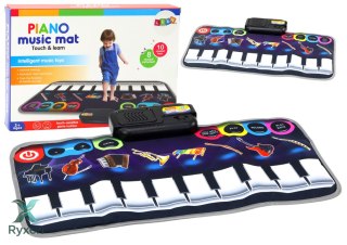 Mata Muzyczna Edukacyjna Pianinko Instrumenty Muzyczne LEAN TOYS