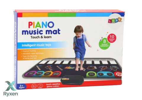 Mata Muzyczna Edukacyjna Pianinko Instrumenty Muzyczne LEAN TOYS