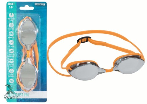 Okulary do Pływania Lustrzane Pomarańczowe Bestway 21066 BESTWAY