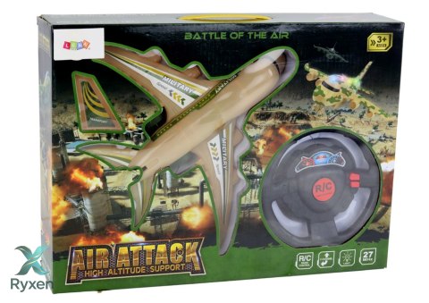 Samolot R/C Zdalnie Sterowany Wojskowy Moro Światła Pilot LEAN TOYS