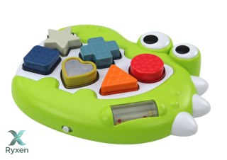 Sorter Dinozaur Sensoryczny Grający Melodie Układanka Dla Najmłodszych LEAN TOYS