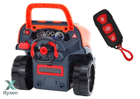 Warsztat Silnik Auto Do Rozkręcania Zestaw Majsterkowicza Pomarańczowy LEAN TOYS