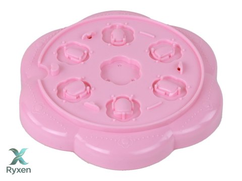 Zestaw Do Paznokci Różowy Tipsy Naklejki Diamenciki LEAN TOYS