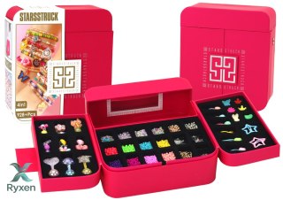 Zestaw Piękności Do Tworzenia Biżuterii W Szkatułce Zawieszki Spinki LEAN TOYS