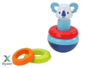 Zestaw Zabawek Sensorycznych Wieża Koala Kostka Edukacyjna Spinnery LEAN TOYS