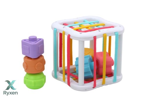 Zestaw Zabawek Sensorycznych Wieża Koala Kostka Edukacyjna Spinnery LEAN TOYS