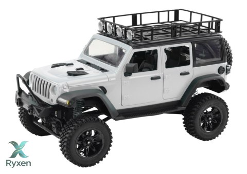 Auto Terenowe Zdalnie Sterowane RC 2.4G Napęd 4x4 Szary LEAN TOYS