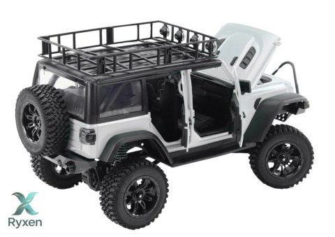 Auto Terenowe Zdalnie Sterowane RC 2.4G Napęd 4x4 Szary LEAN TOYS