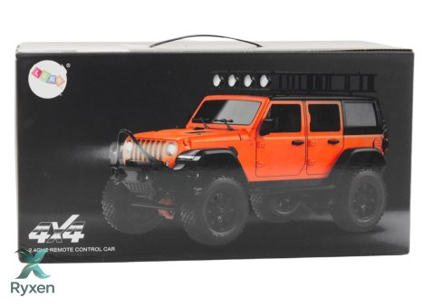 Auto Terenowe Zdalnie Sterowane RC 2.4G Napęd 4x4 Szary LEAN TOYS