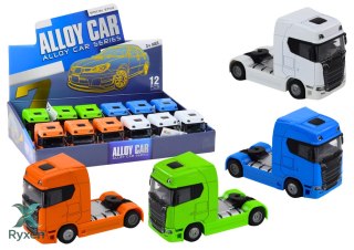 Ciężarówka Bez Naczepy 1:32 Metalowa Światła Dźwięki Napęd LEAN TOYS