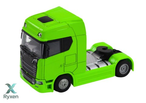 Ciężarówka Bez Naczepy 1:32 Metalowa Światła Dźwięki Napęd LEAN TOYS