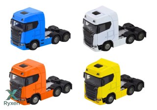 Ciężarówka Bez Naczepy 1:32 Odchylana Buda Metalowa Światła Dźwięki Napęd LEAN TOYS