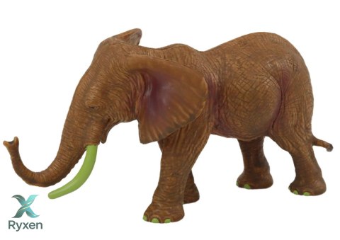 Figurka Kolekcjonerska Słoń Afrykański Safari Brązowy LEAN TOYS