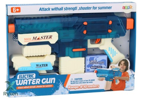 Karabin Pistolet na Wodę na Akumulator M416 500ml Zasięg 8-10m LEAN TOYS