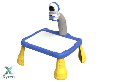 Kosmiczny Projektor Rzutnik Do Rysowania Tablica Stoliczek Kosmos LEAN TOYS