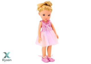Lalka Baletnica Różowa Balerina Akcesoria Dodatki Sukienka Zestaw LEAN TOYS