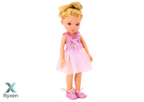 Lalka Baletnica Różowa Balerina Akcesoria Dodatki Sukienka Zestaw LEAN TOYS