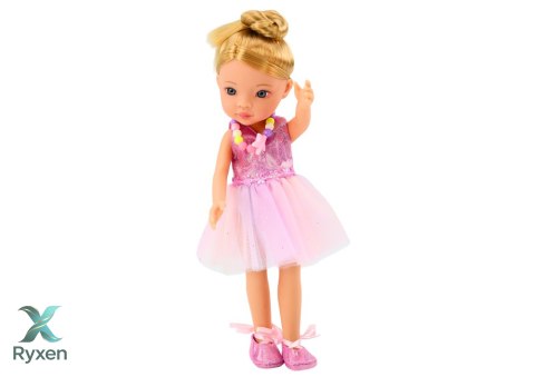 Lalka Baletnica Różowa Balerina Akcesoria Dodatki Sukienka Zestaw LEAN TOYS