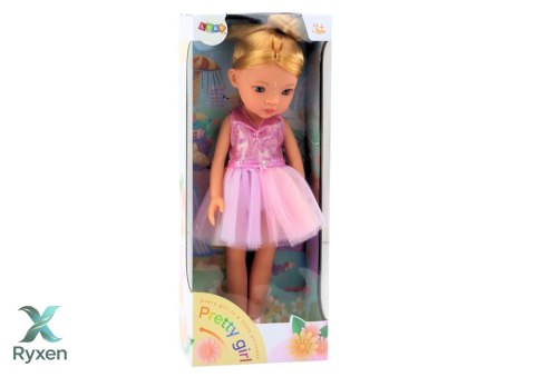 Lalka Baletnica Różowa Laleczka Balerina Sukienka 33cm LEAN TOYS