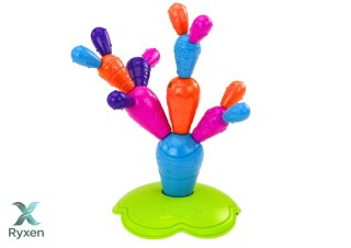 Magnetyczny Kaktus Klocki Konstrukcyjne 16 Elementów LEAN TOYS