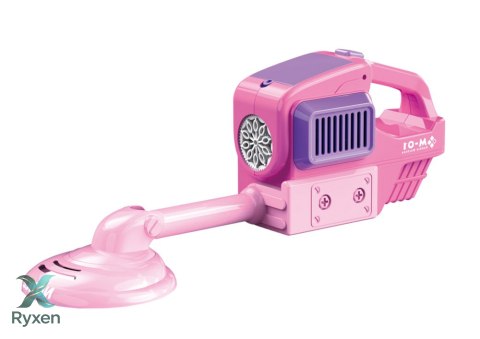Maszyna Do Baniek Mydlanych Kosiarka Podkaszarka Dwa Płyny Różowa LEAN TOYS