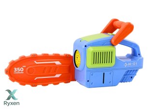 Maszynka Do Baniek Mydlanych Piła Łańcuchowa Niebieska LEAN TOYS