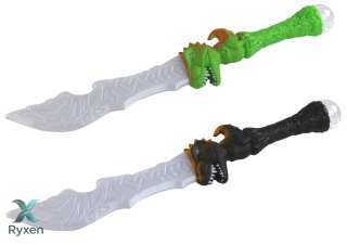 Miecz Świetlny Rękojeść Dinozaur Zielony Czarny MIX LEAN TOYS