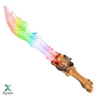 Miecz Świetlny Rękojeść Lew Szary LEAN TOYS