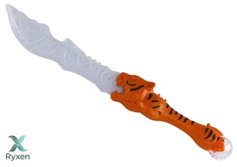 Miecz Świetlny Rękojeść Tygrys Pomarańczowy LEAN TOYS