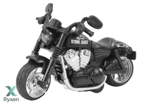 Motocykl Sportowy Harley z Napędem Frykcyjnym 3 Kolory LEAN TOYS